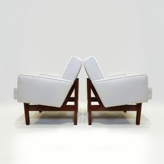 Pair of 1940s Easy Chairs Attributed to Florence Knoll