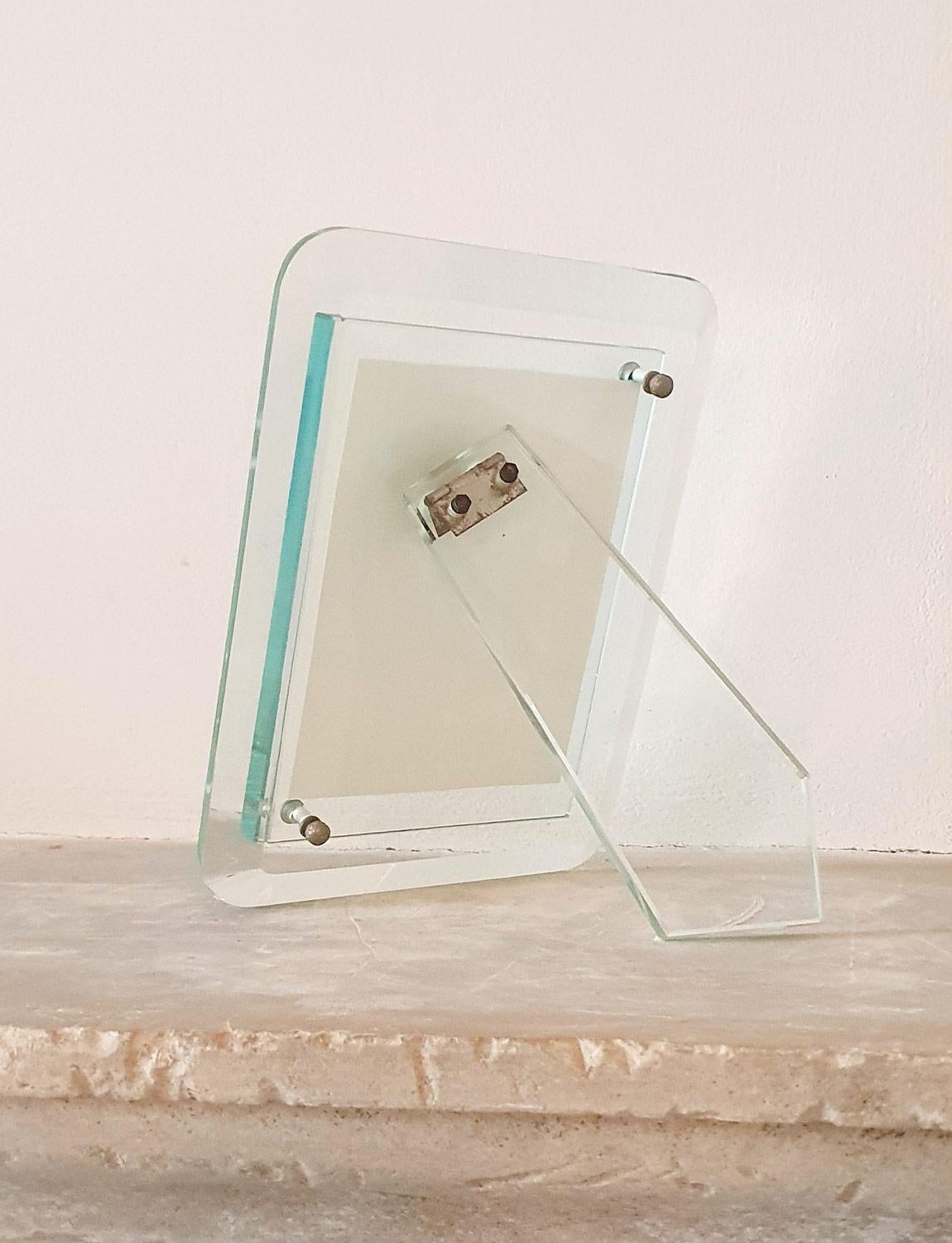 A Pair of 1940s Fontana Arte Glass Picture Frames 4
