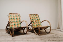 Pair of 1950s Bamboo Chairs