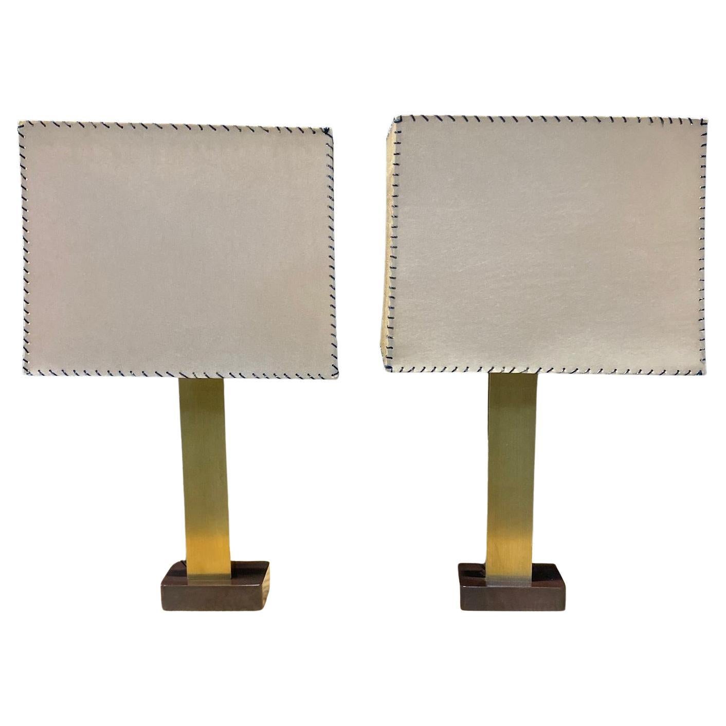 A Pair of 1950's Majestic Table Lamps