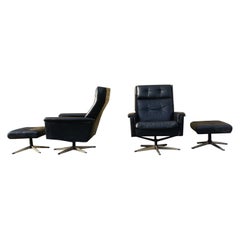 A pair of 1950’s restored  armchairs