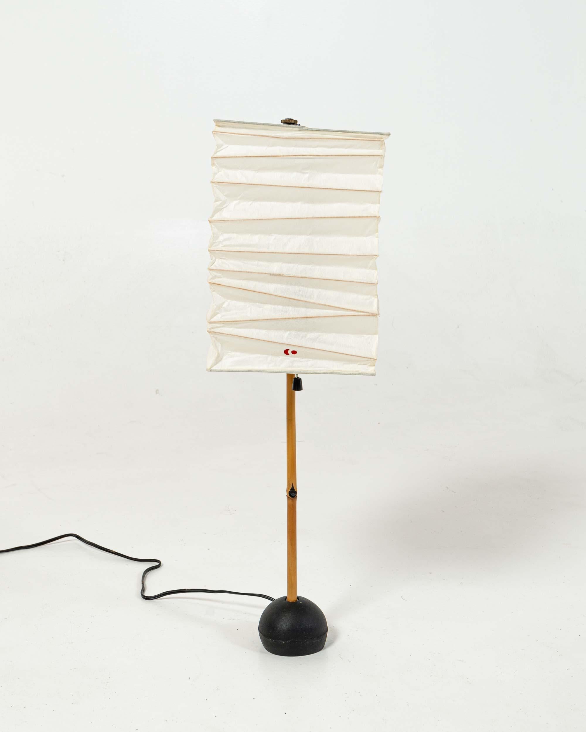 Paire de lampes de bureau Isamu Noguchi Akari BB1-30XN, neuf stock ancien de 1951 en vente 8