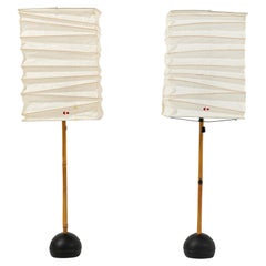 Coppia di lampade da tavolo Isamu Noguchi Akari del 1951 BB1-30XN, Nuovo stock