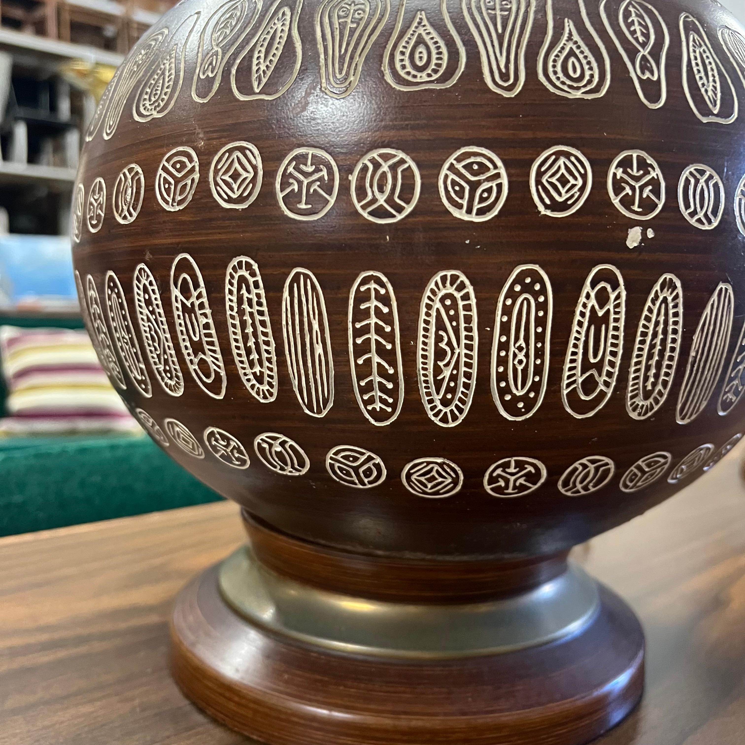 Un par de lámparas de mesa estilo Bitossi de los años 60 en venta 3