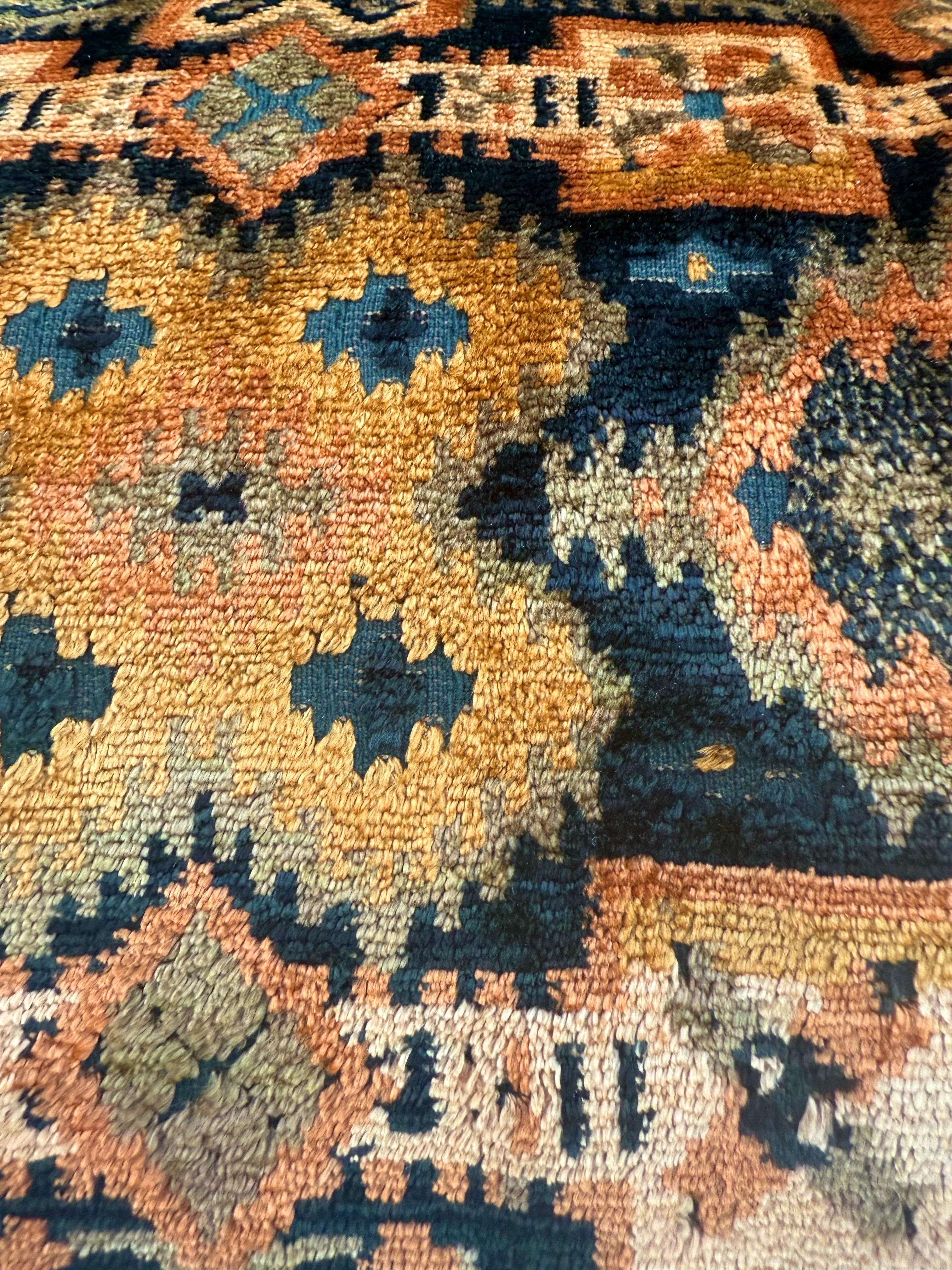 A pair of 1960's Jack Lenor Larson documented lumbar pillows For Sale 4
