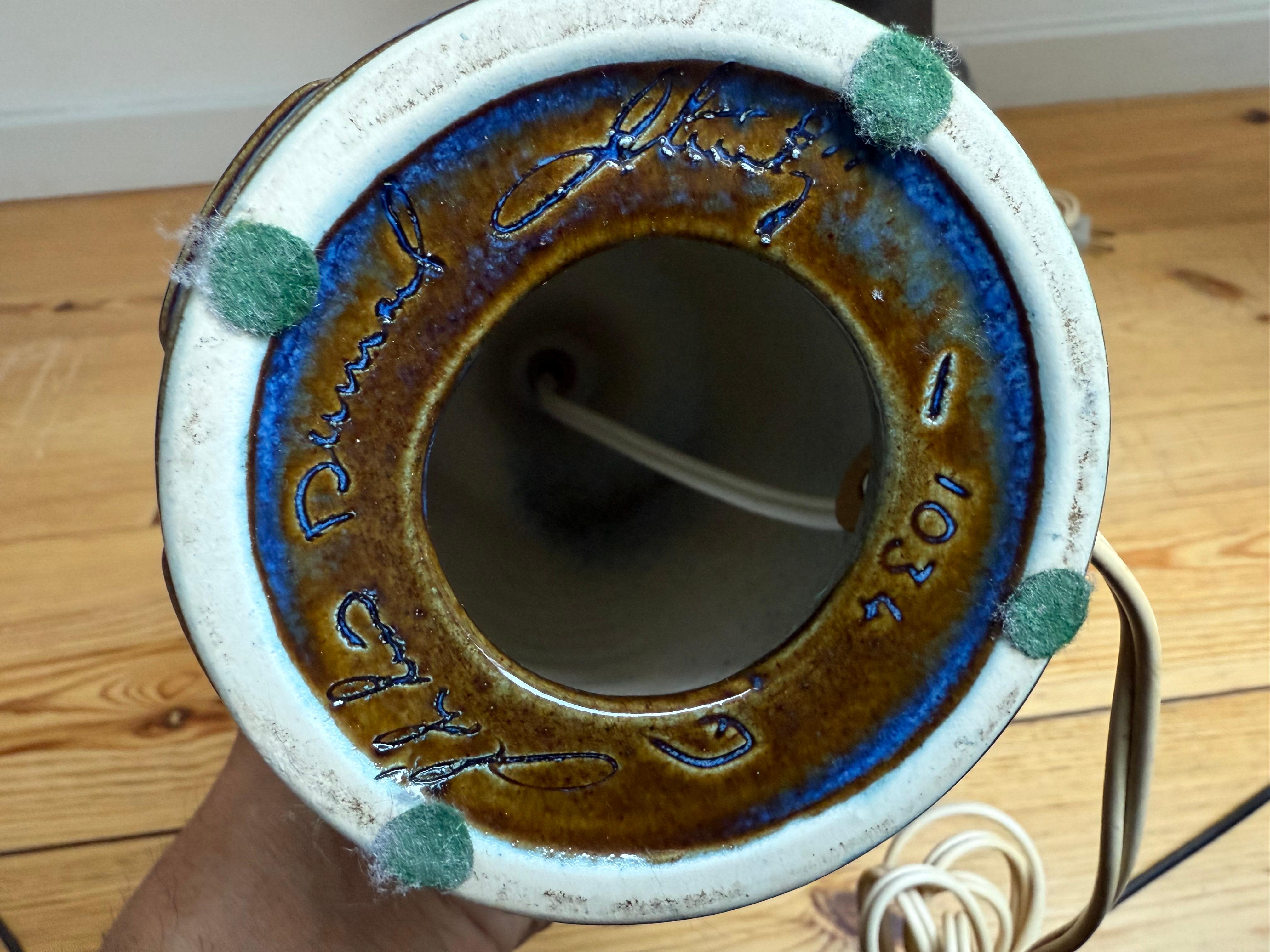 Un par de lámparas de sobremesa Søholm de los años 60, de Einar Johansen Danés en venta