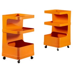 Pair of 1970s Italian Etageres
