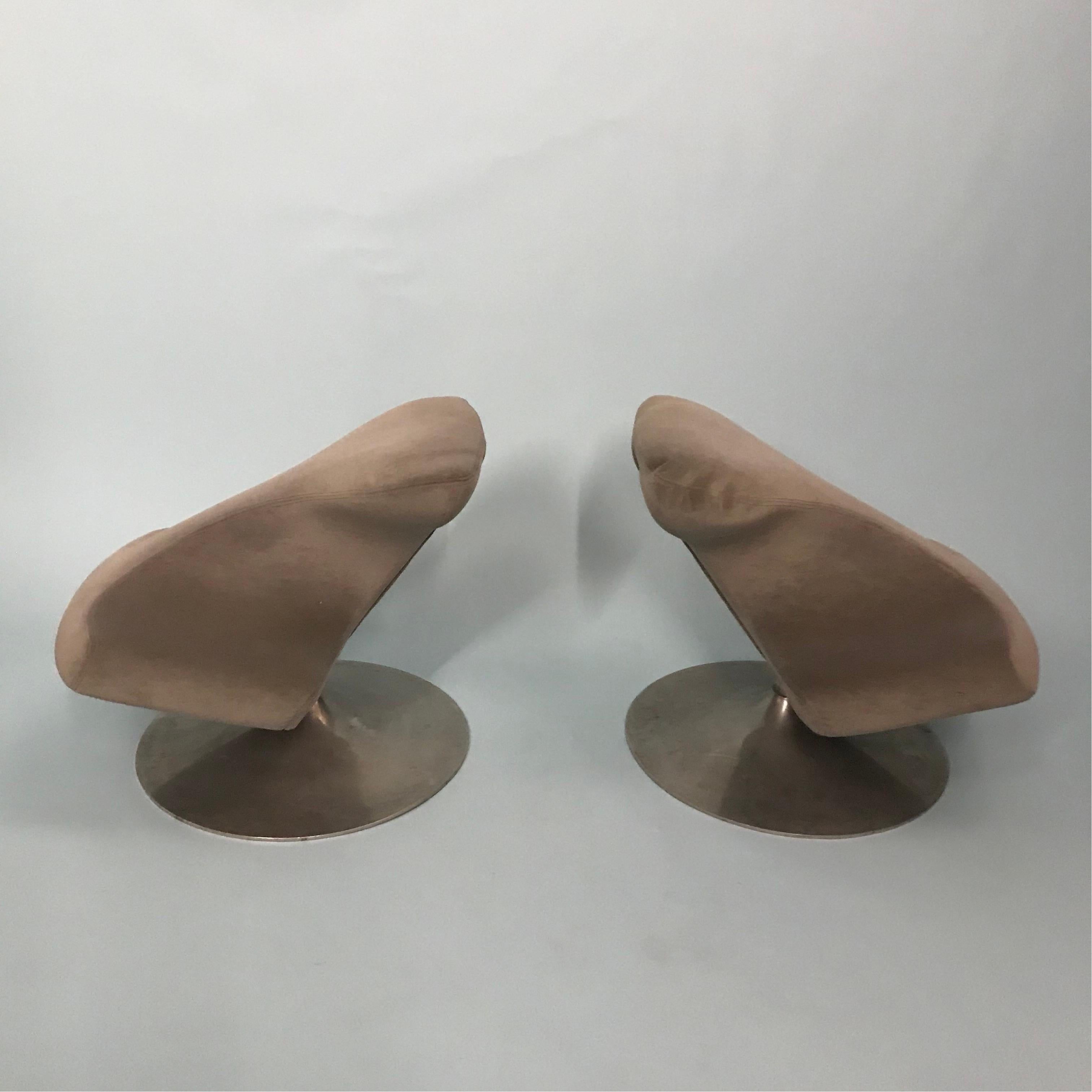 Other A Pair of 1970’s Radical Modern French Kneeling Stools attributed to Artifort For Sale