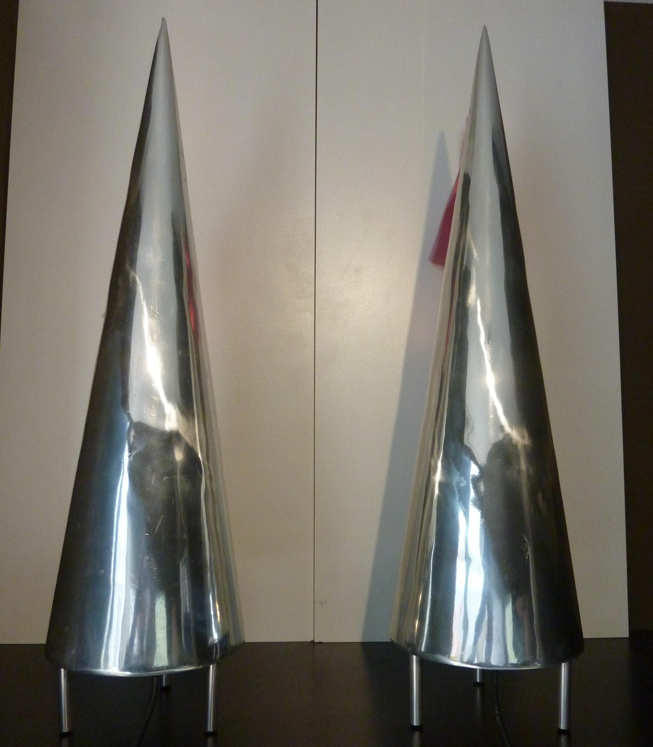 Modern A Pair of 1981 Maestrale Table Lamps by Denis Santachiara For Sale