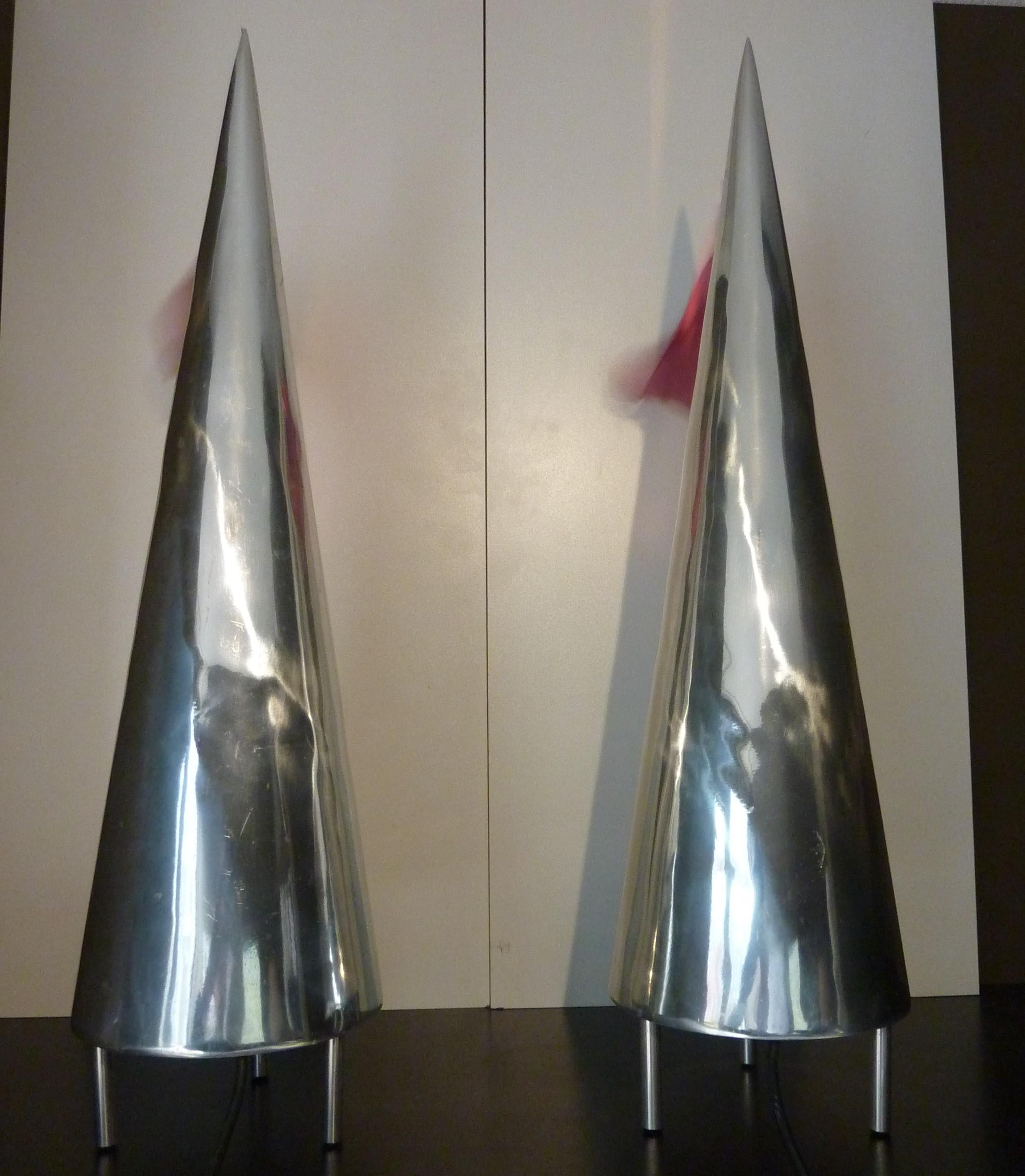 Italian A Pair of 1981 Maestrale Table Lamps by Denis Santachiara For Sale