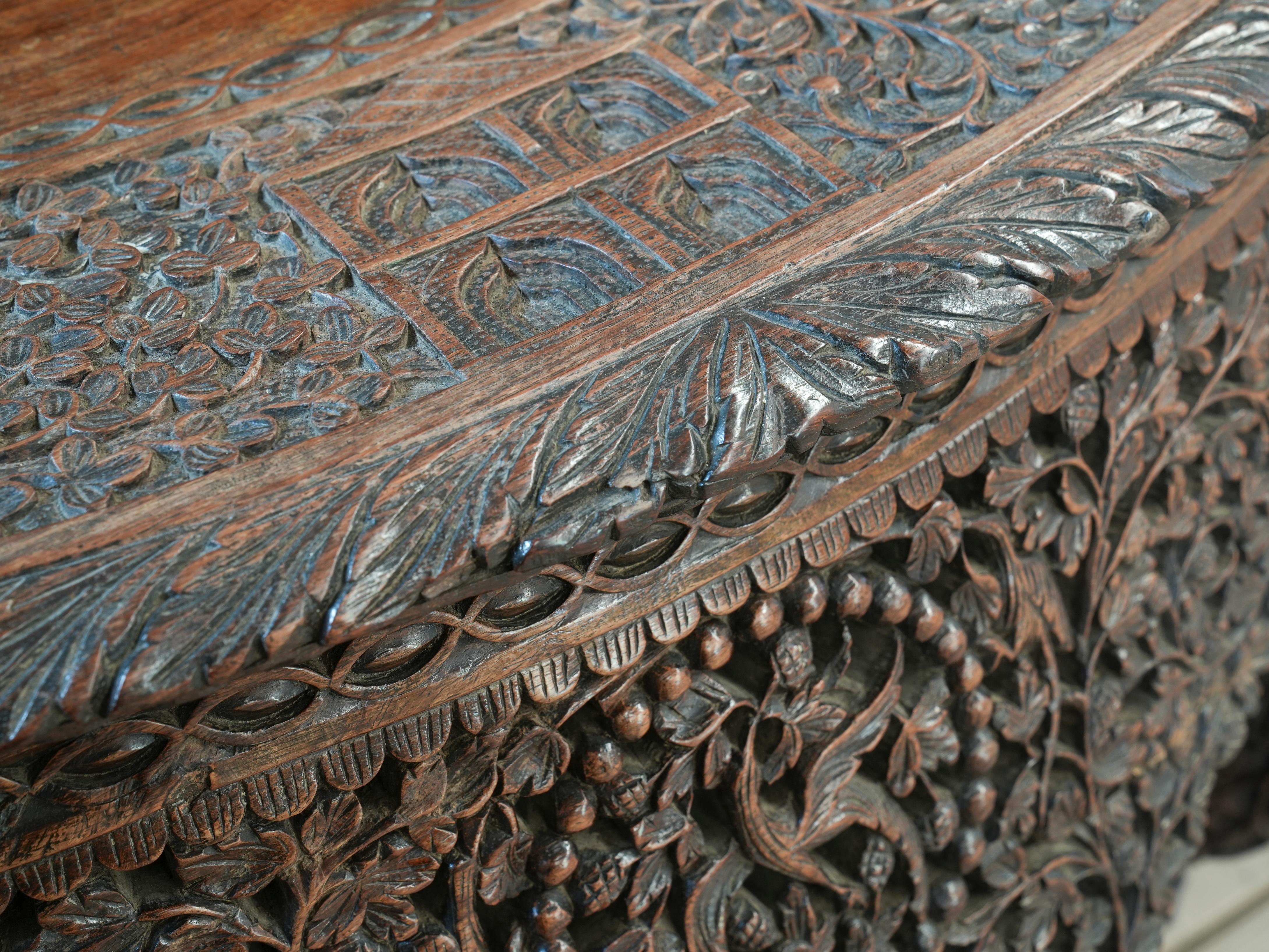 Pair of 19th Century Anglo Indian Console Tables 4