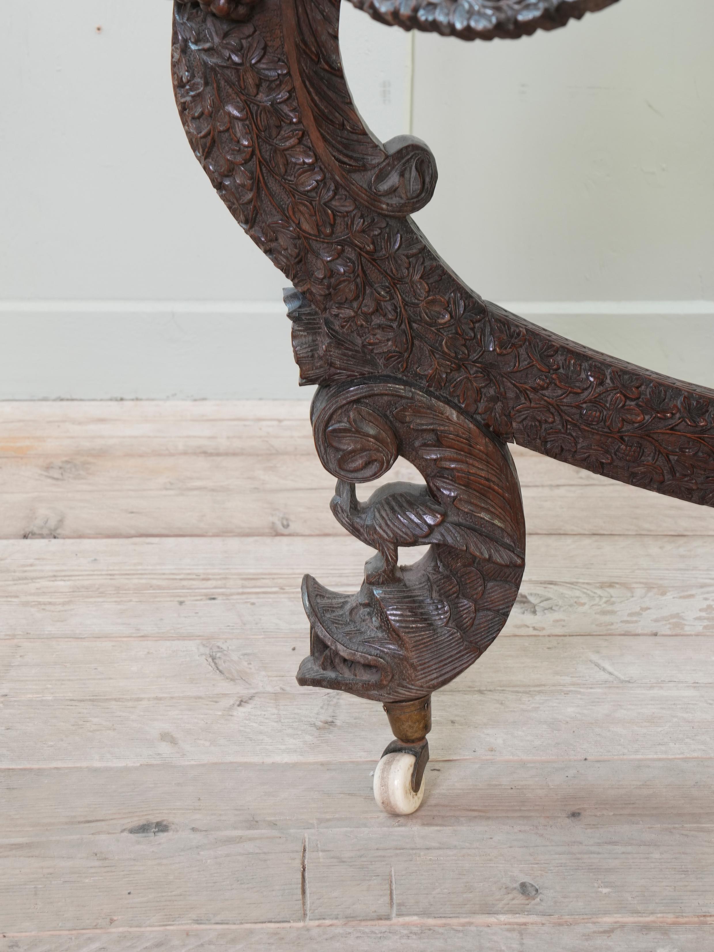 Pair of 19th Century Anglo Indian Console Tables 2