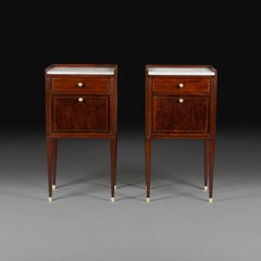 A Pair of 19th Century Bedside Cabinets