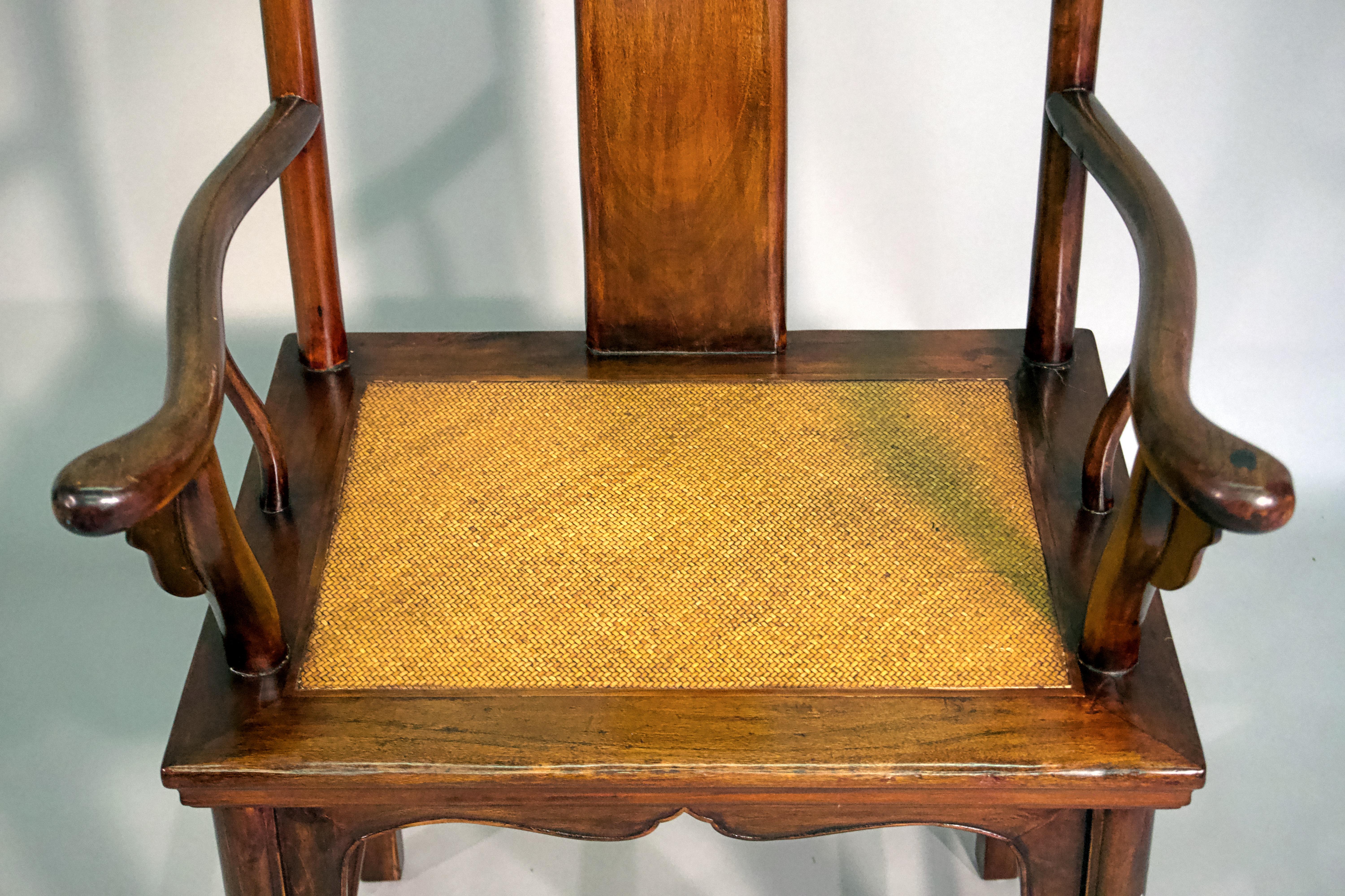 Paar chinesische Stühle des 19. Jahrhunderts (Sonstiges) im Angebot