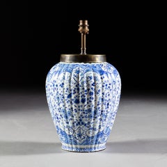 Pair of 19th Century Delft Vases as Lamps