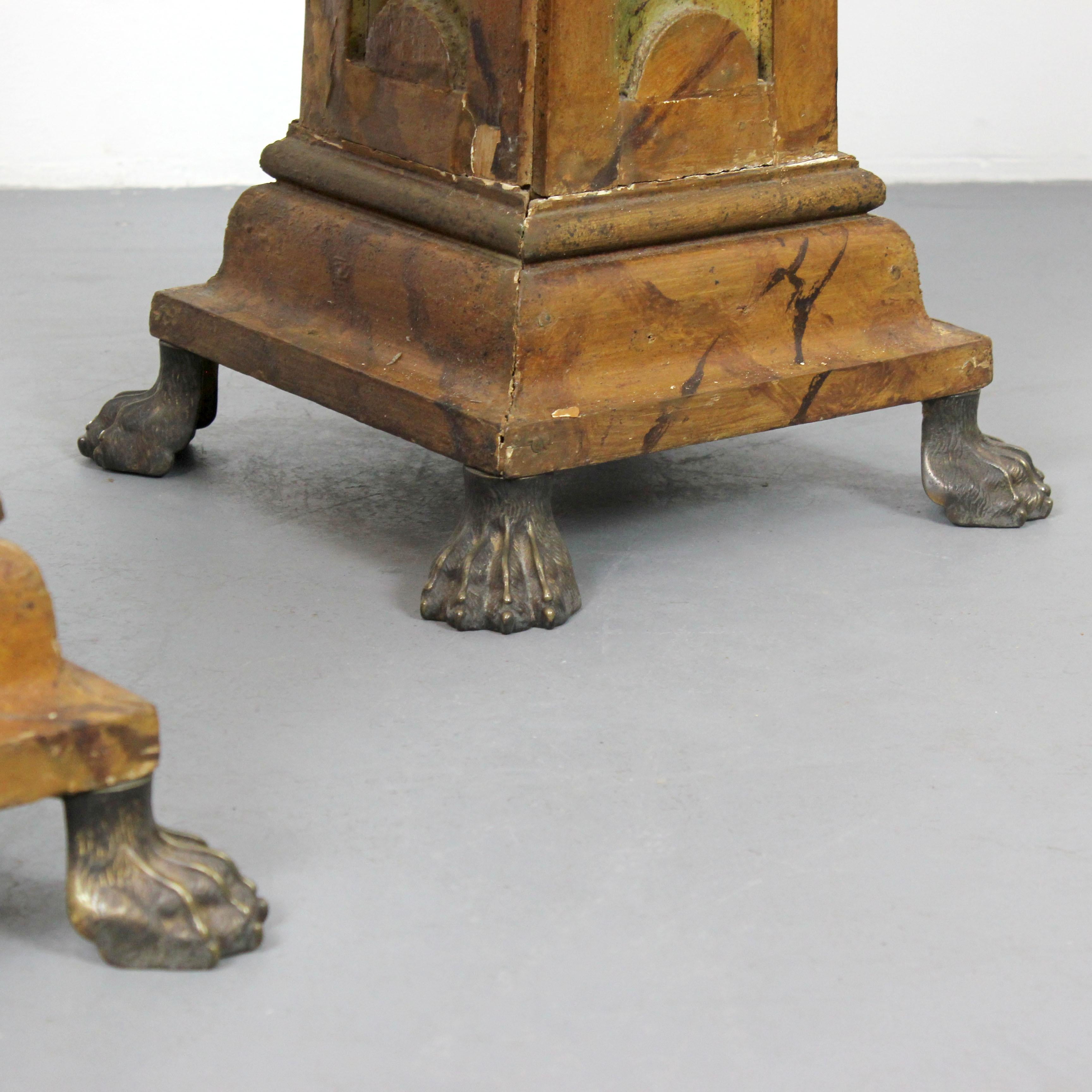 A pair of 19th-century French obelisks In Good Condition For Sale In Madrid, España
