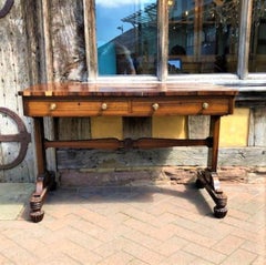 Pair of 19th Century Goncalo Alves Two Drawer Tables