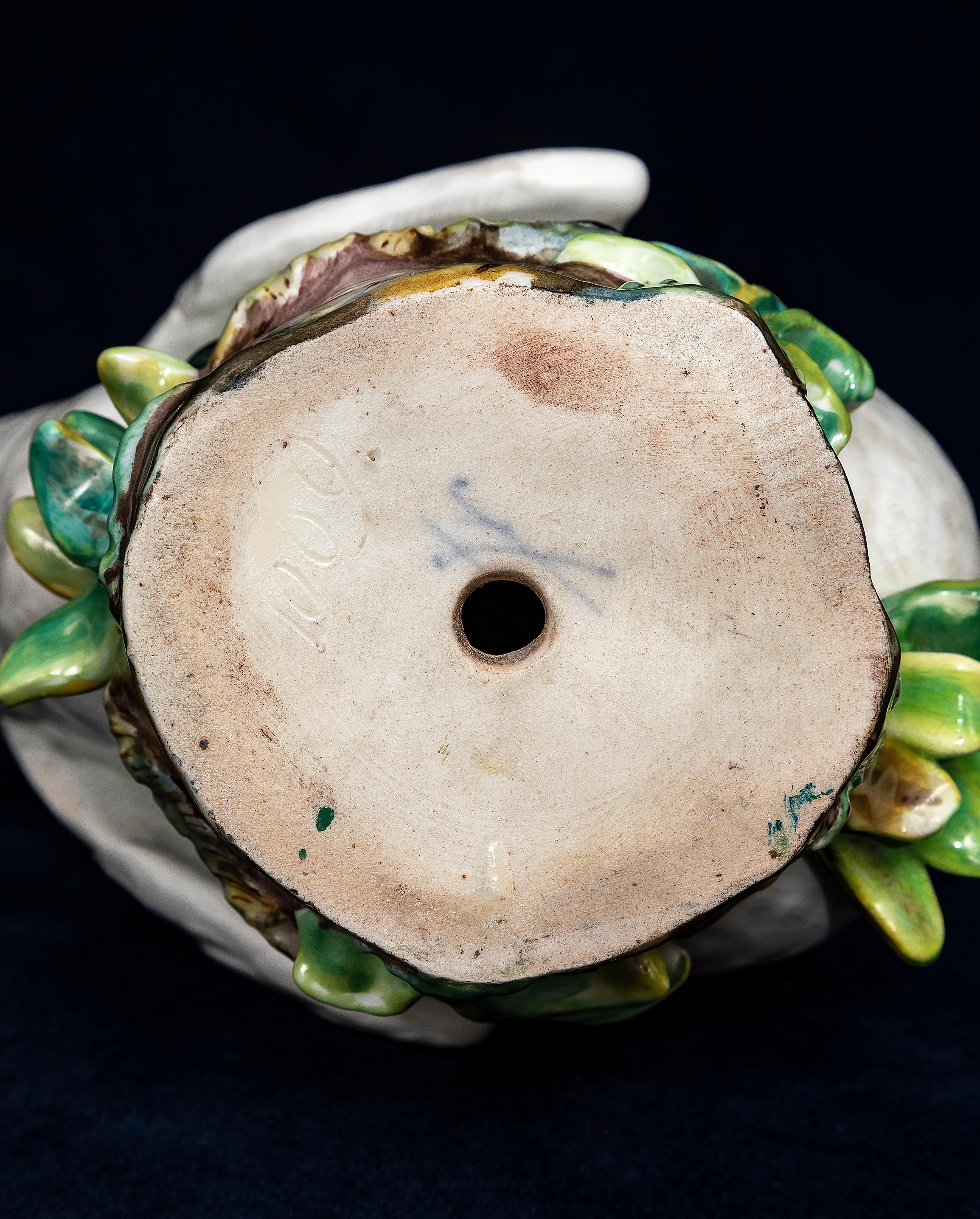 Paire de modèles de cygnes en porcelaine de Meissen du XIXe siècle, d'après J. J. Kandler en vente 7
