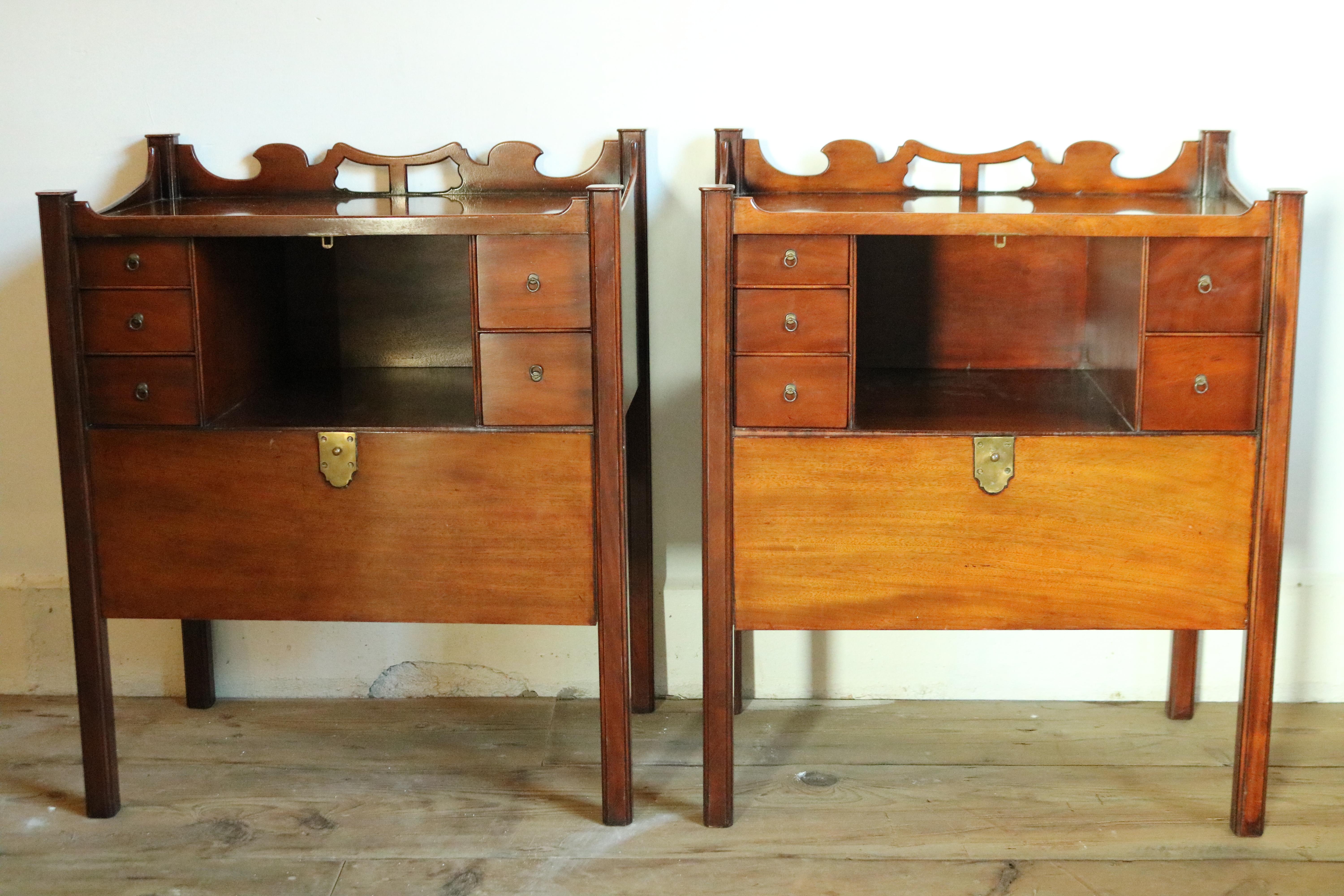 Pair of 19th Century Pot-Cupboards /Bedside Tables 6