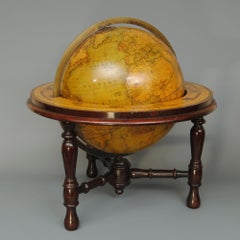 Pair of 19th Century Table Globes by Crunchley