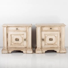 A Pair of 20th Century Italian Bedside Cabinets
