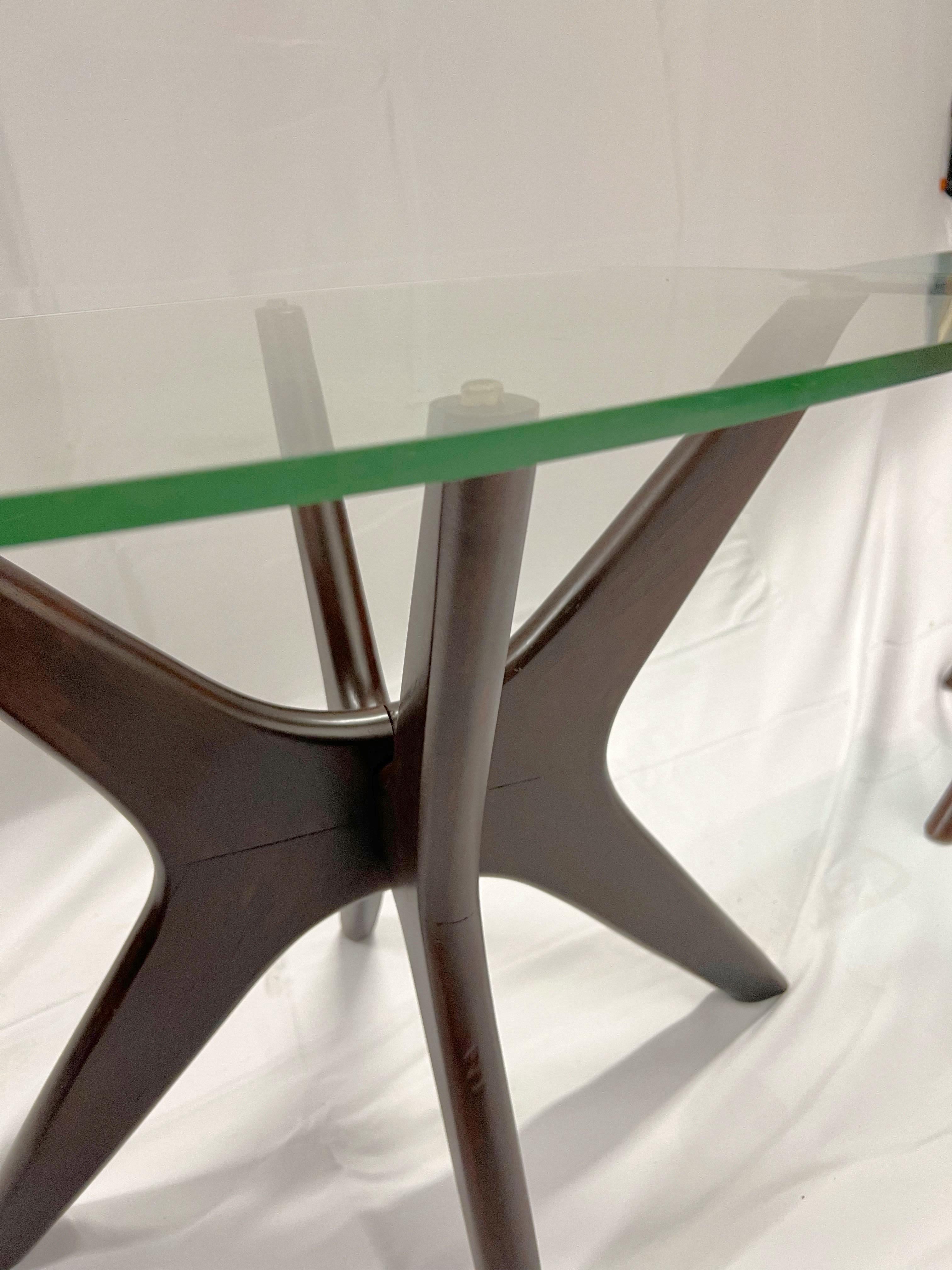 A pair of Adrian Pearsall Mid-Century Modern Style Jax Side Tables For Sale 2