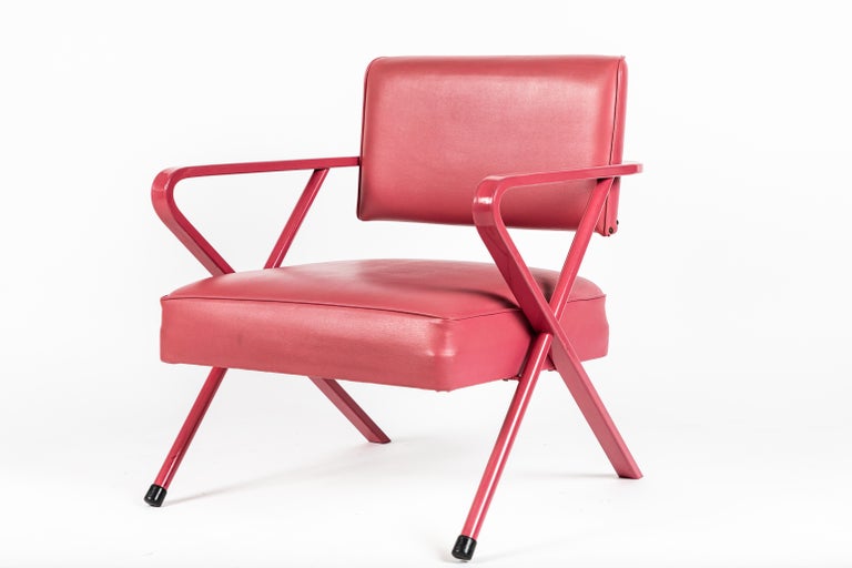 Pair of All Original XChairs by William Haines at 1stDibs