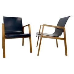A Pair of Alvar Aalto Hallway Chairs, Model 403 by Finmar