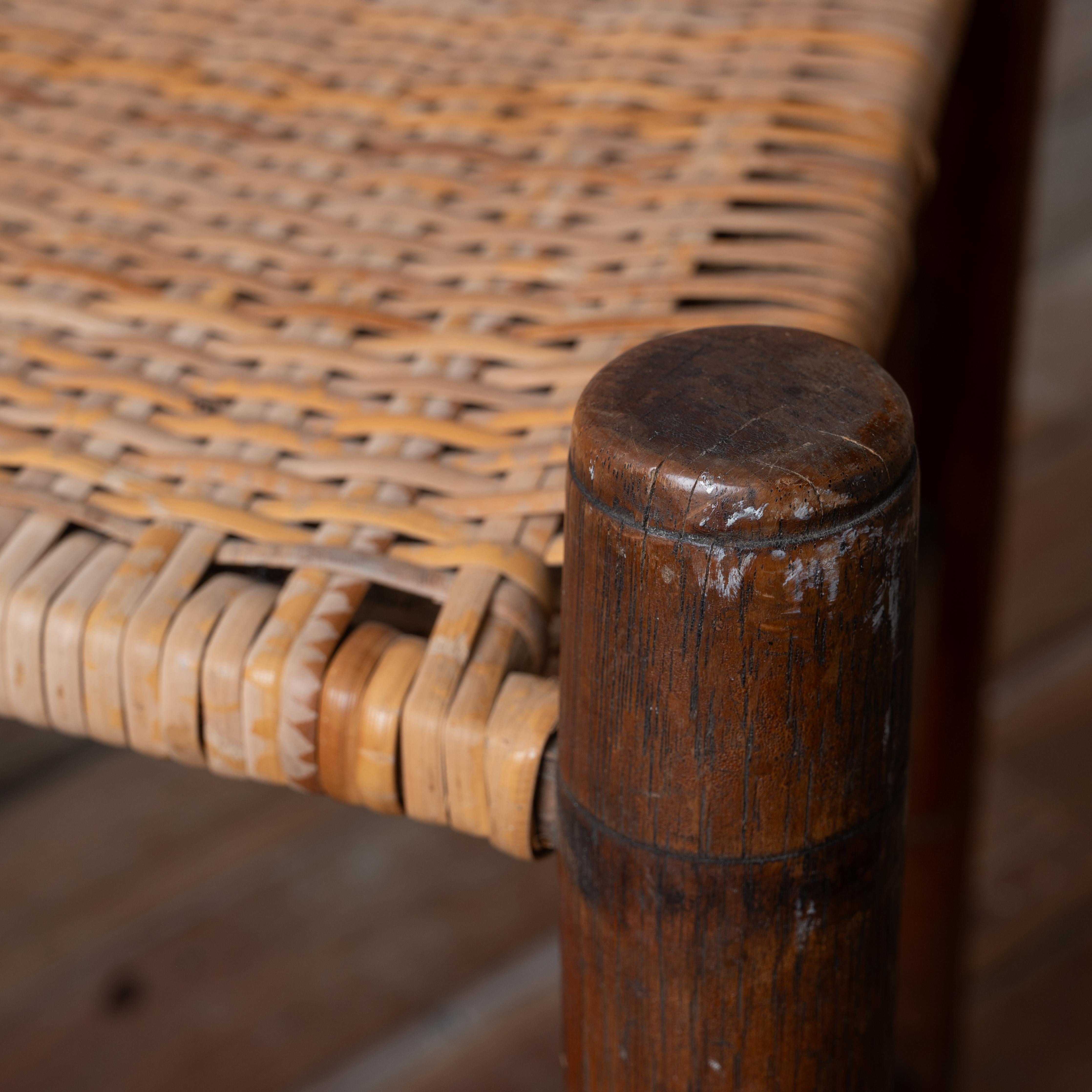 Paire de chaises américaines à dossier en échelle, 19e siècle en vente 5