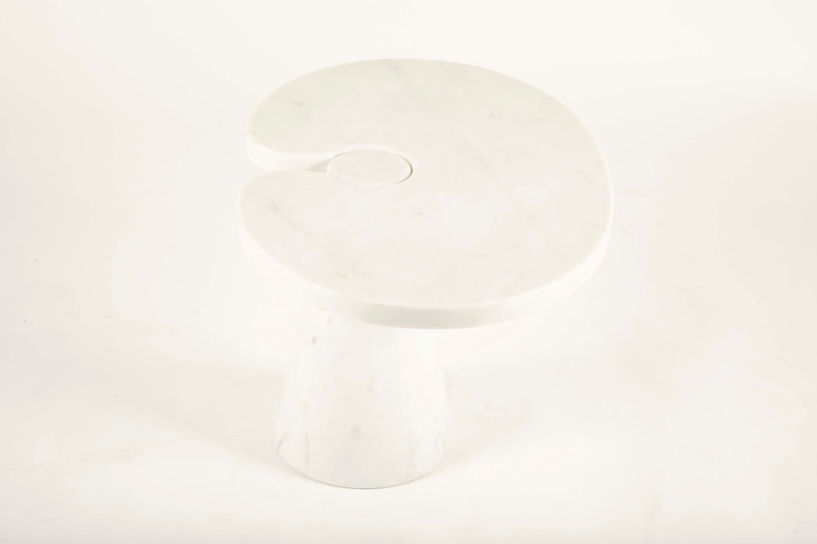 Pair of Angelo Mangiarotti Carrara Side Tables for Skipper Sold Individually 1