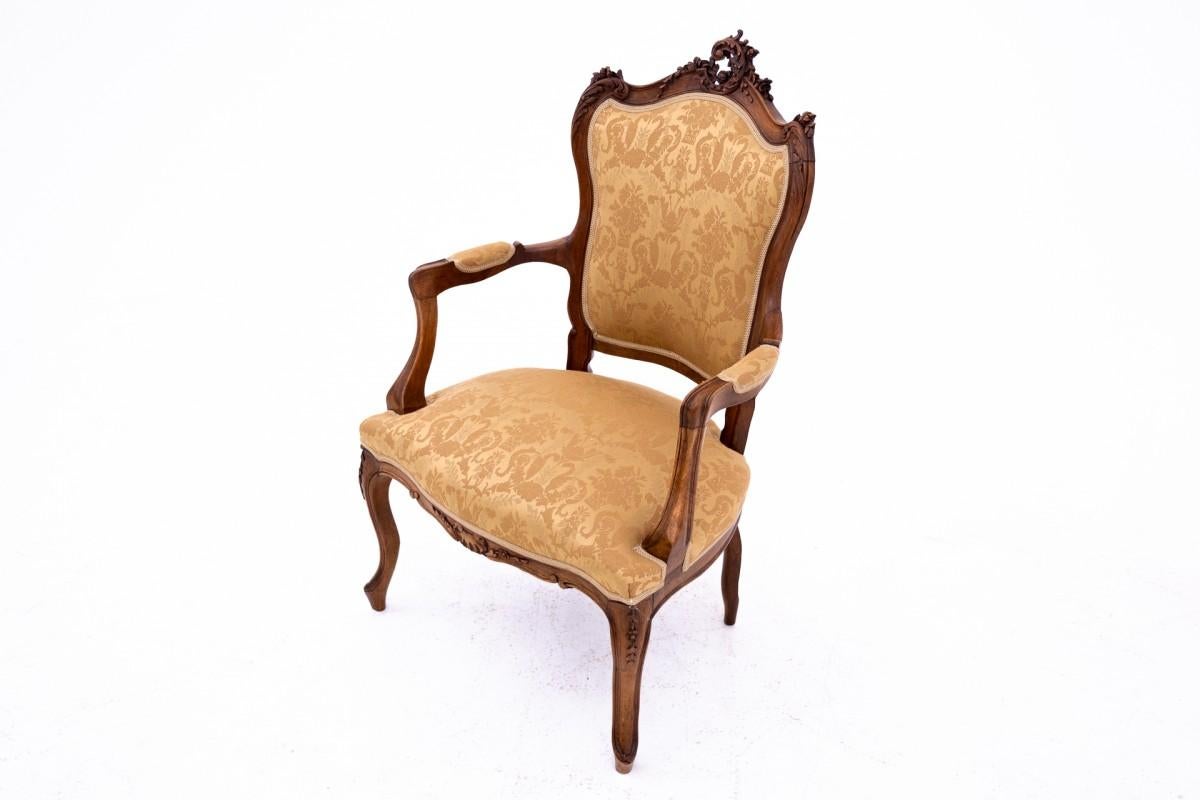 Coppia di poltrone antiche, Francia, 1870 circa. in vendita 2