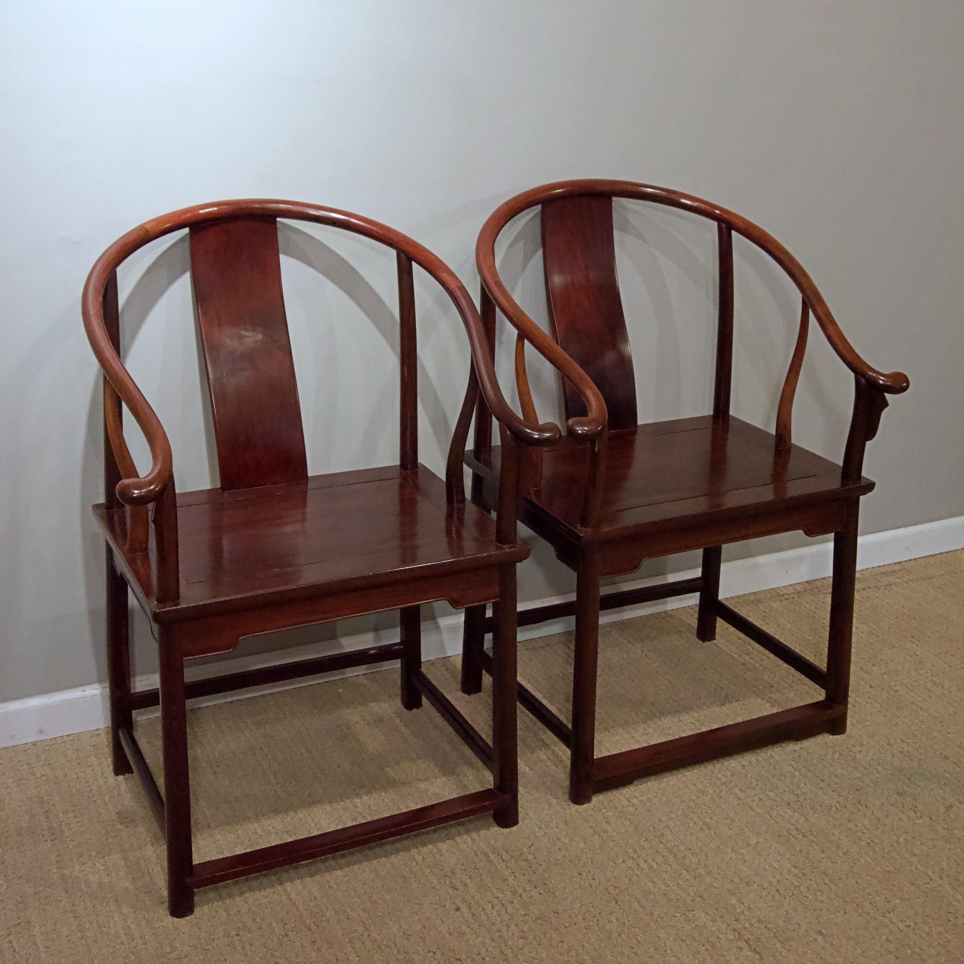 chinese rosewood chairs