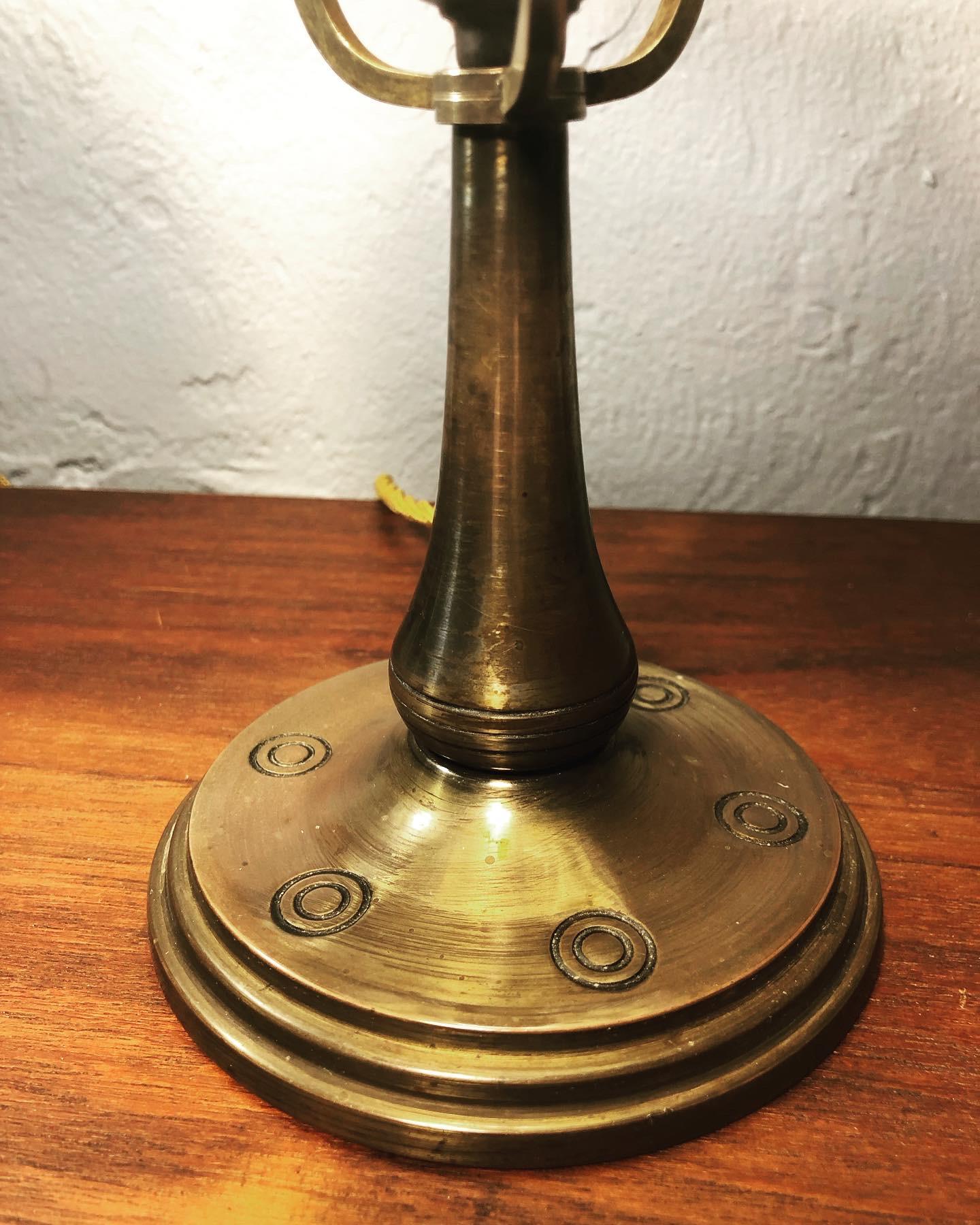 Paire de lampes de table anciennes Jugend en vente 3