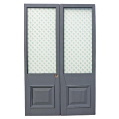 Pair of Antique Mahogany Double Doors