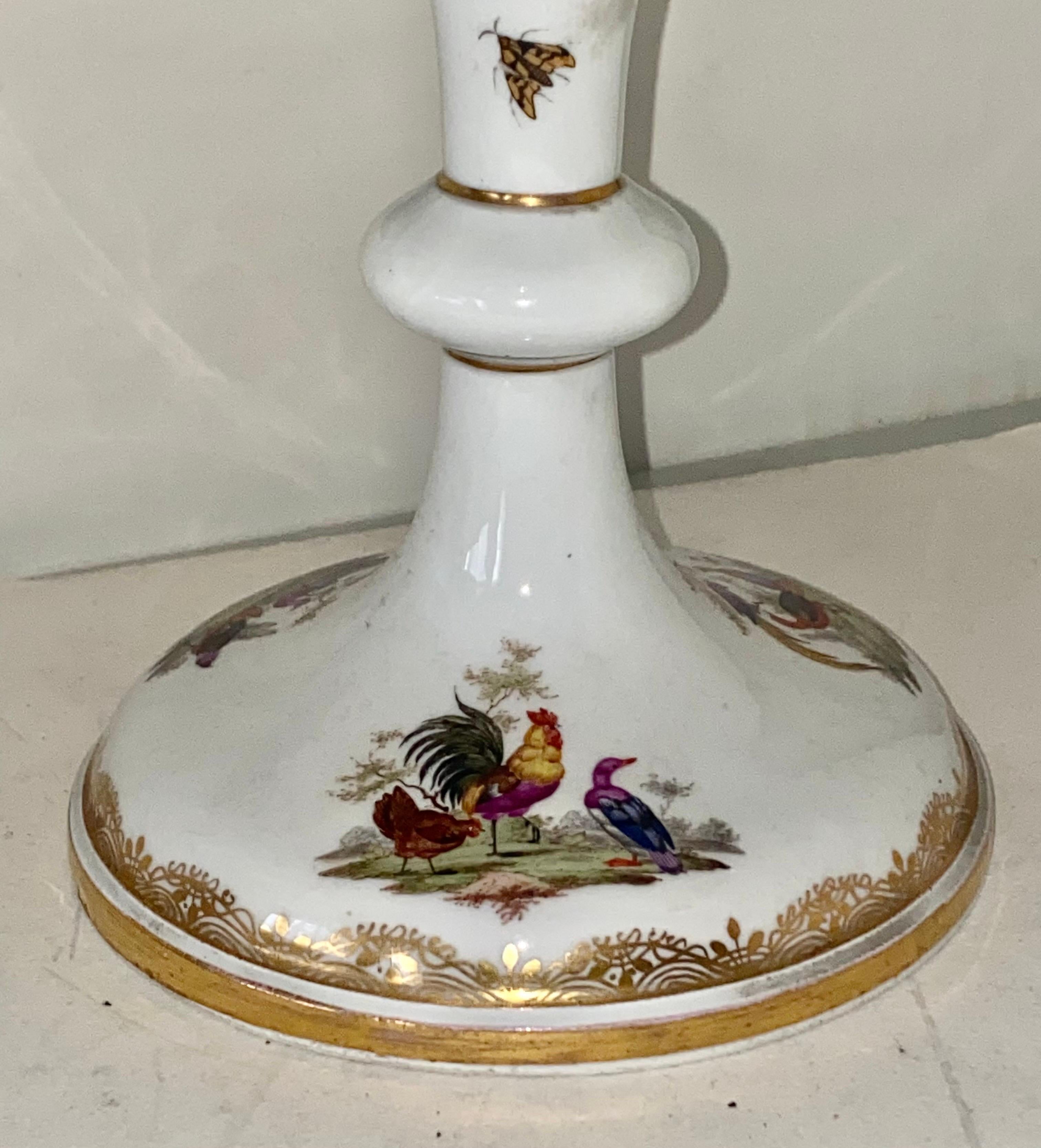Pair of Antique Meissen Two Tier Dessert / Cake Stands For Sale 5