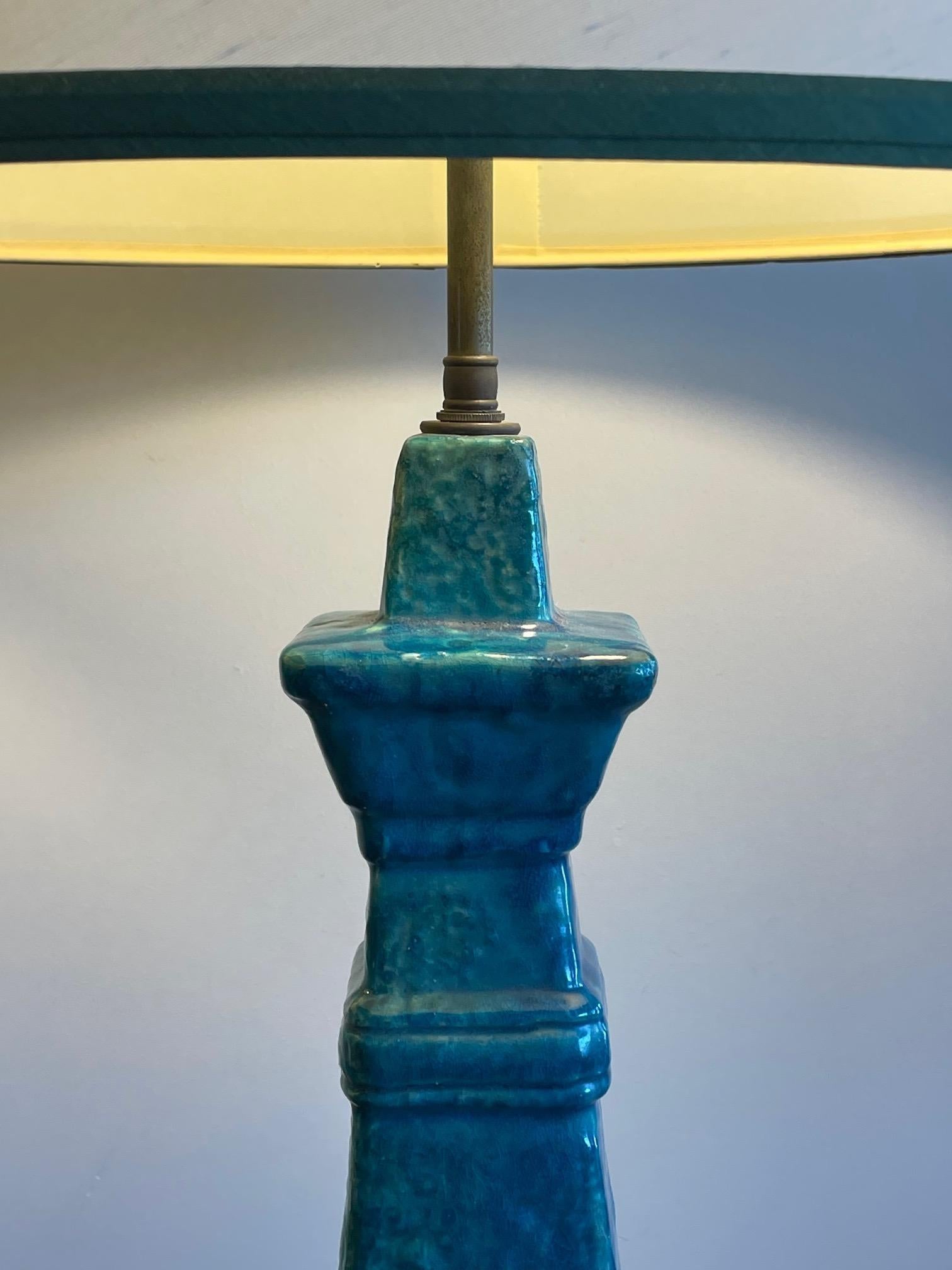 Pair of Architectural Bitossi Lamps For Sale 5
