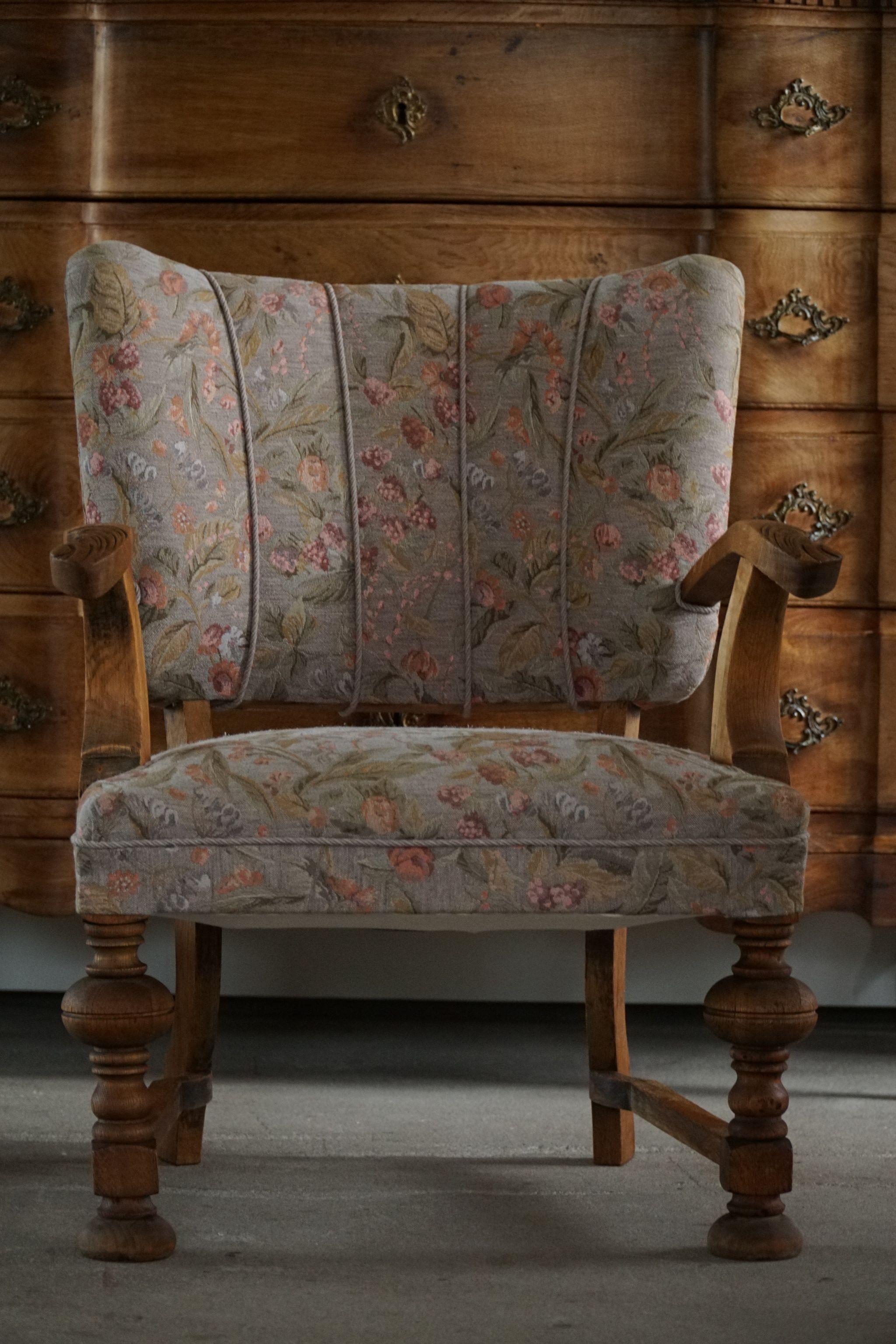 Ein Paar Sessel, von einem dänischen Schreiner, Jugendstil, frühes 20. Jahrhundert im Angebot 10