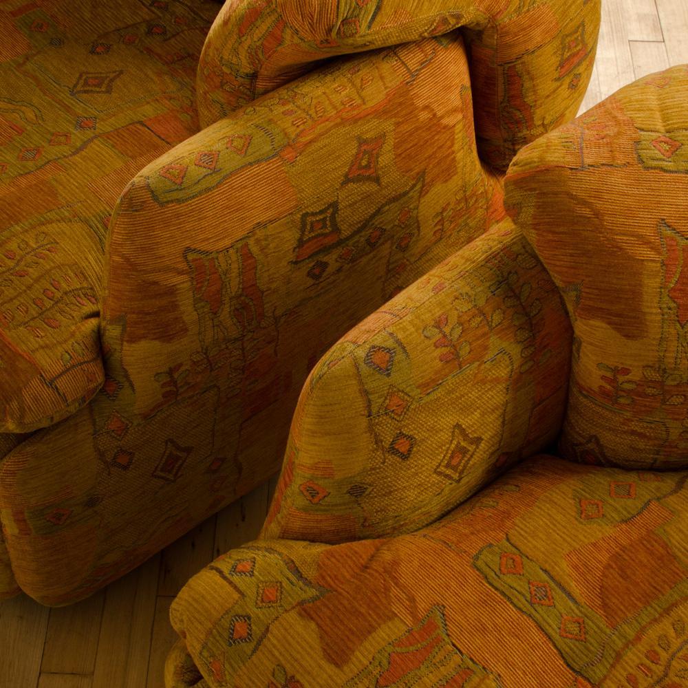 Pareja de sillones de Alberto Rosselli para Saporiti, Italia, S. 1970. 2