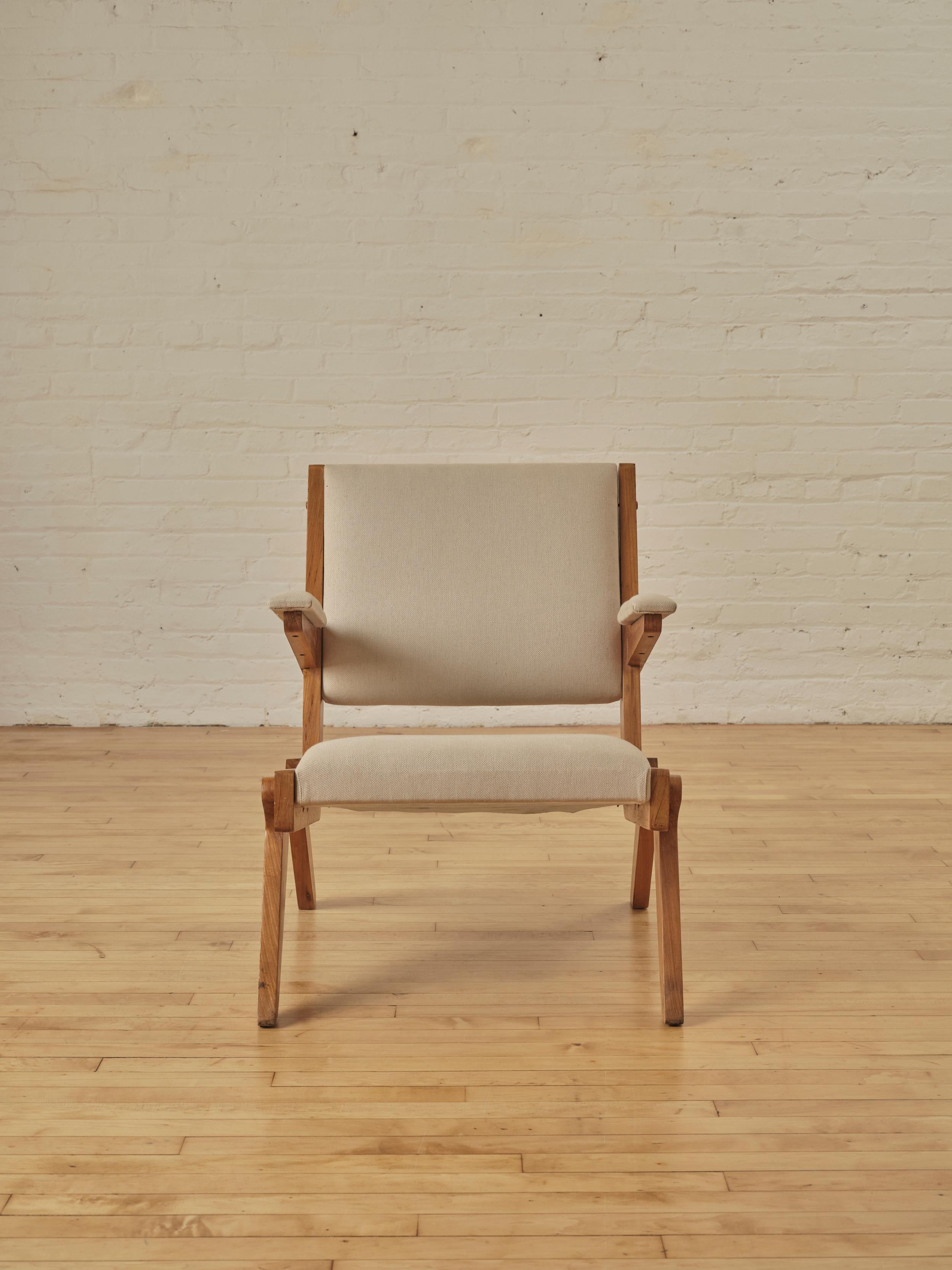 Brazilian A Pair of Armchairs by Lina Bo Bardi (Attr)