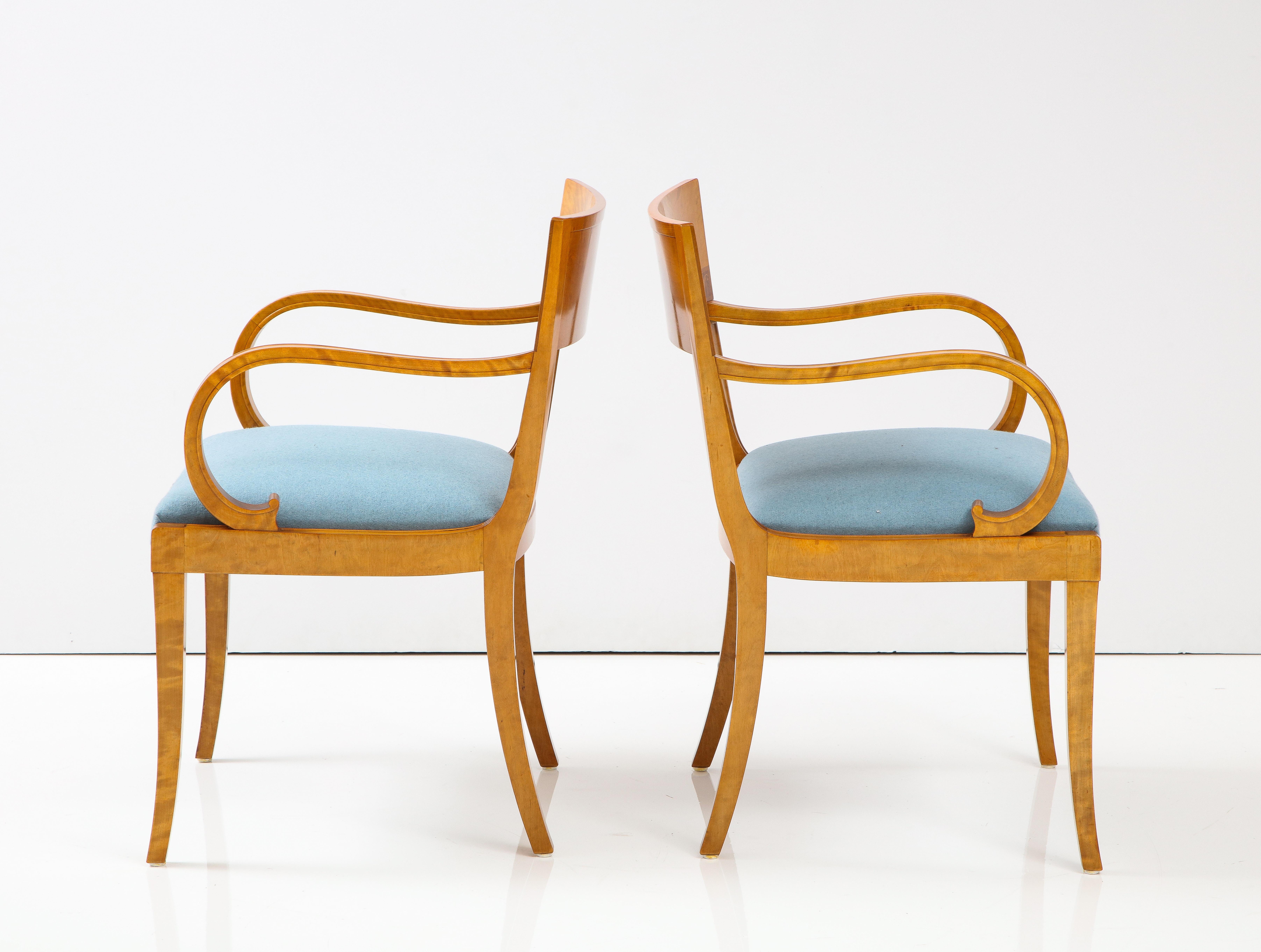 Mid-20th Century Pair of Armchairs by Svenska Mobelfabrikerna, Bodafors, circa 1930s