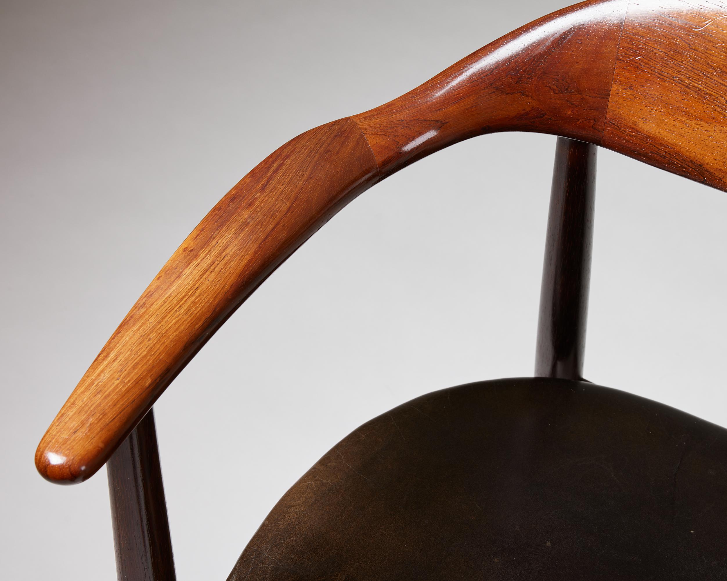 Paire de fauteuils conçus par Kurt Östervig pour Brande Möbelindustri en vente 3