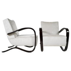 Pair of Armchairs in the Style of Halabala