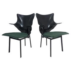 Paire de fauteuils Modèle "Re" de Paolo Deganello