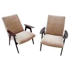 A pair of armchairs, Poland, 1960s.