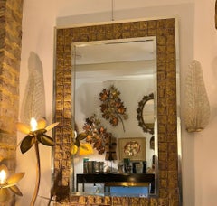 A pair of Art Deco 1940s Barovier & Toso Murano glass feather wall sconces