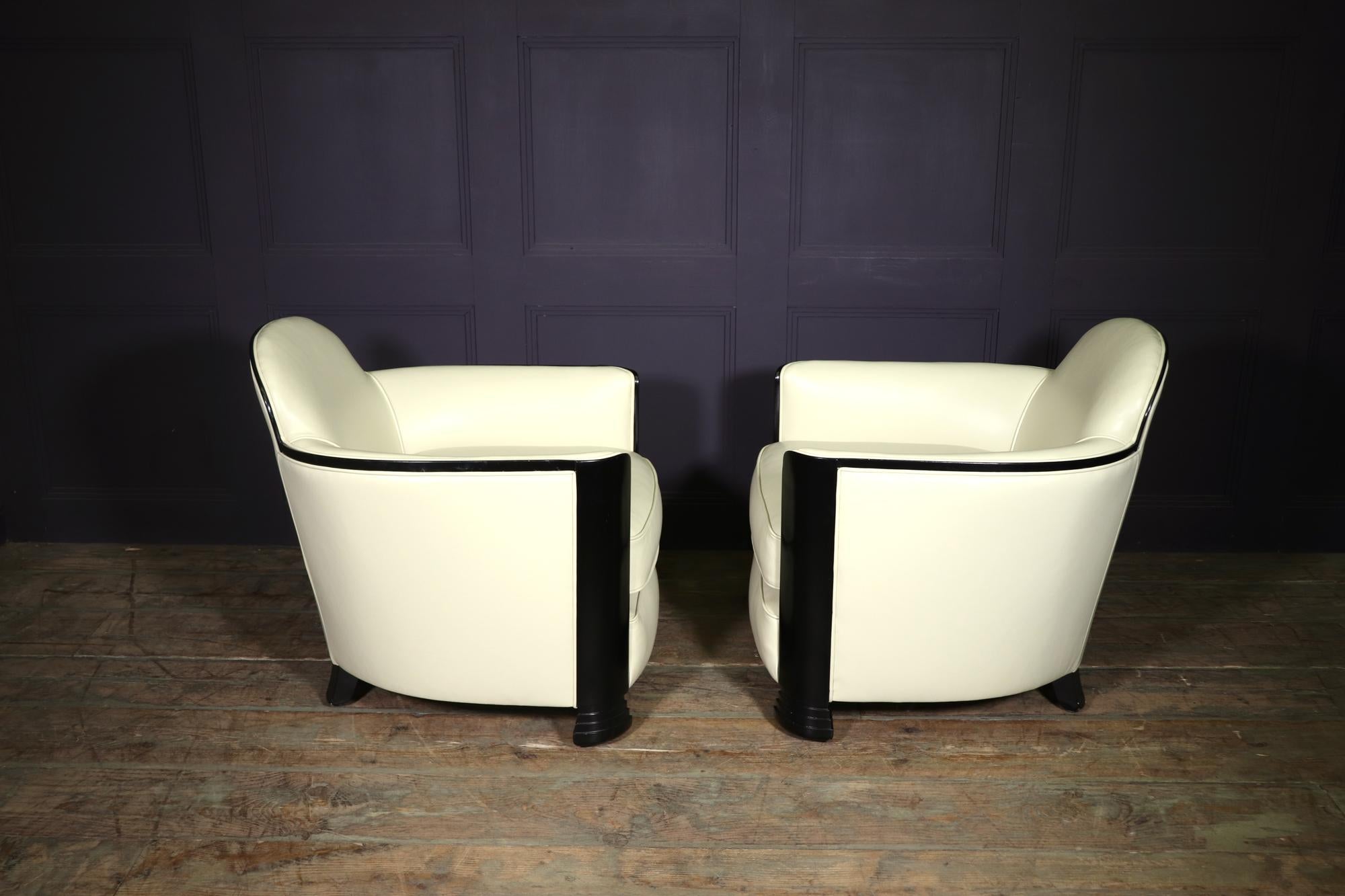 Pair of Art Deco Arm Chairs, c1930 1