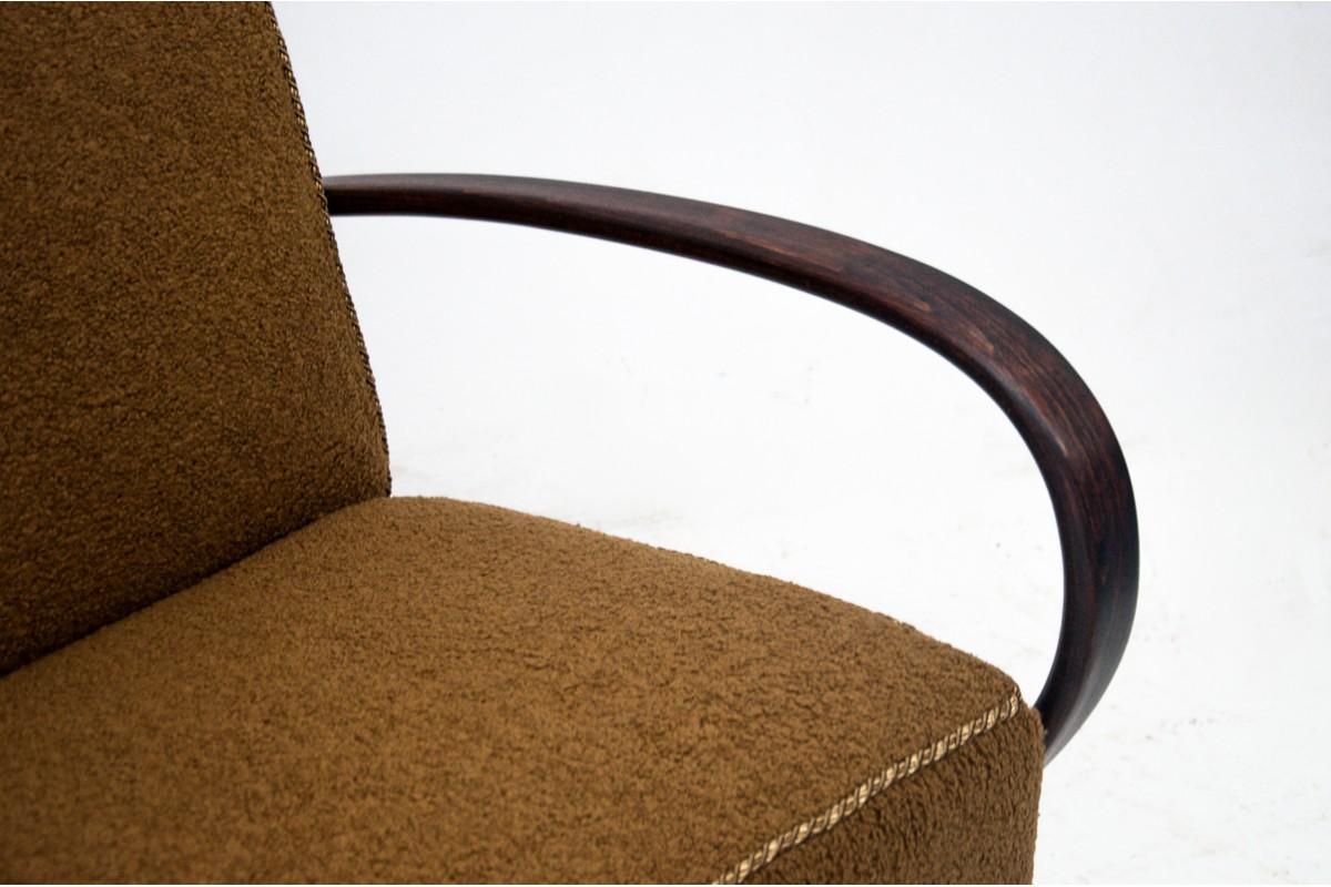 Une paire de fauteuils Art déco de J. Halabala des années 1930, République tchèque. en vente 1