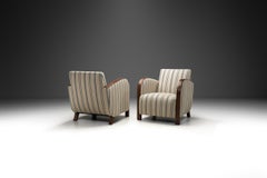 A Pair of Art Deco Armchairs, Europe ca 1930s