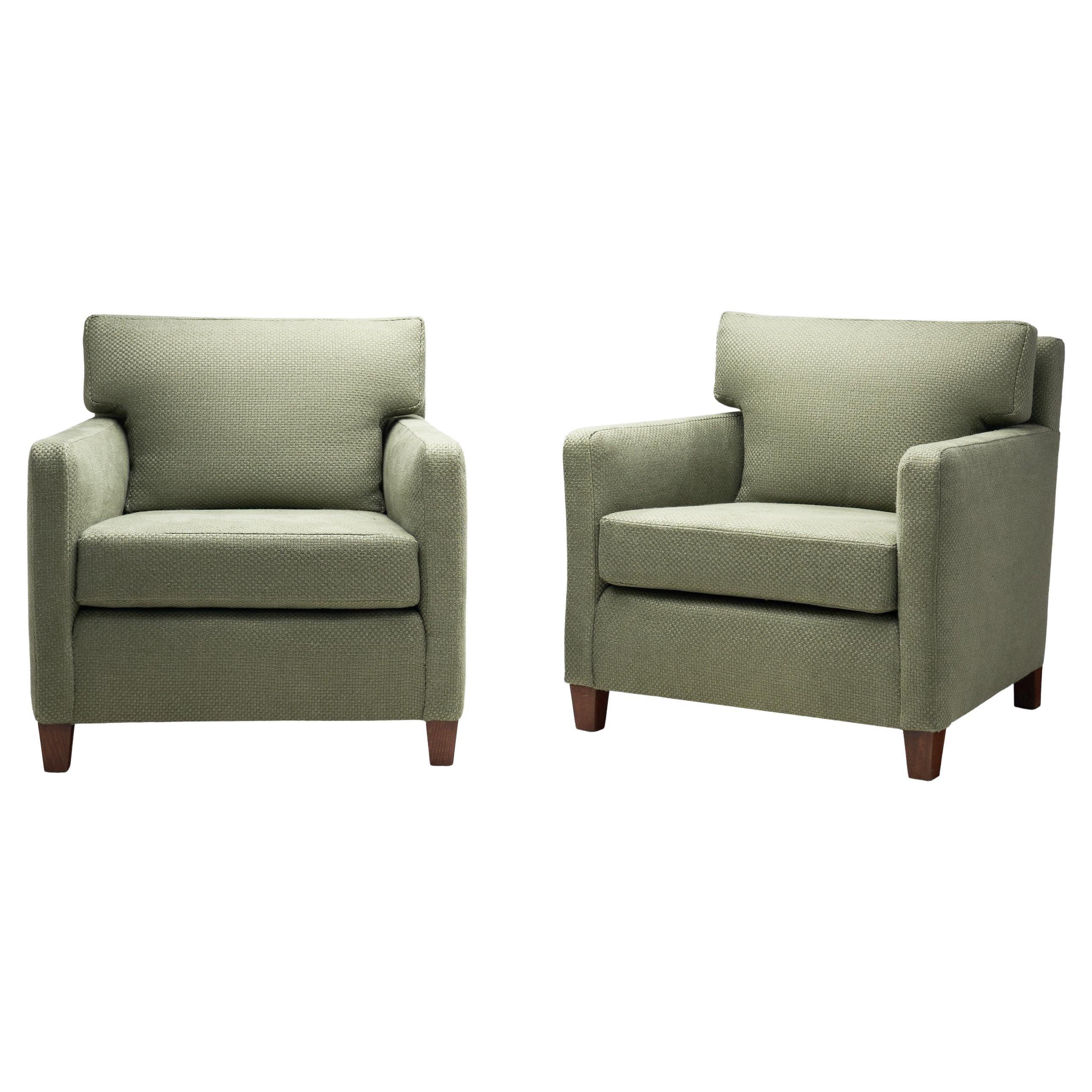 A Pair of Art Deco Armchairs, Europe ca 1930s