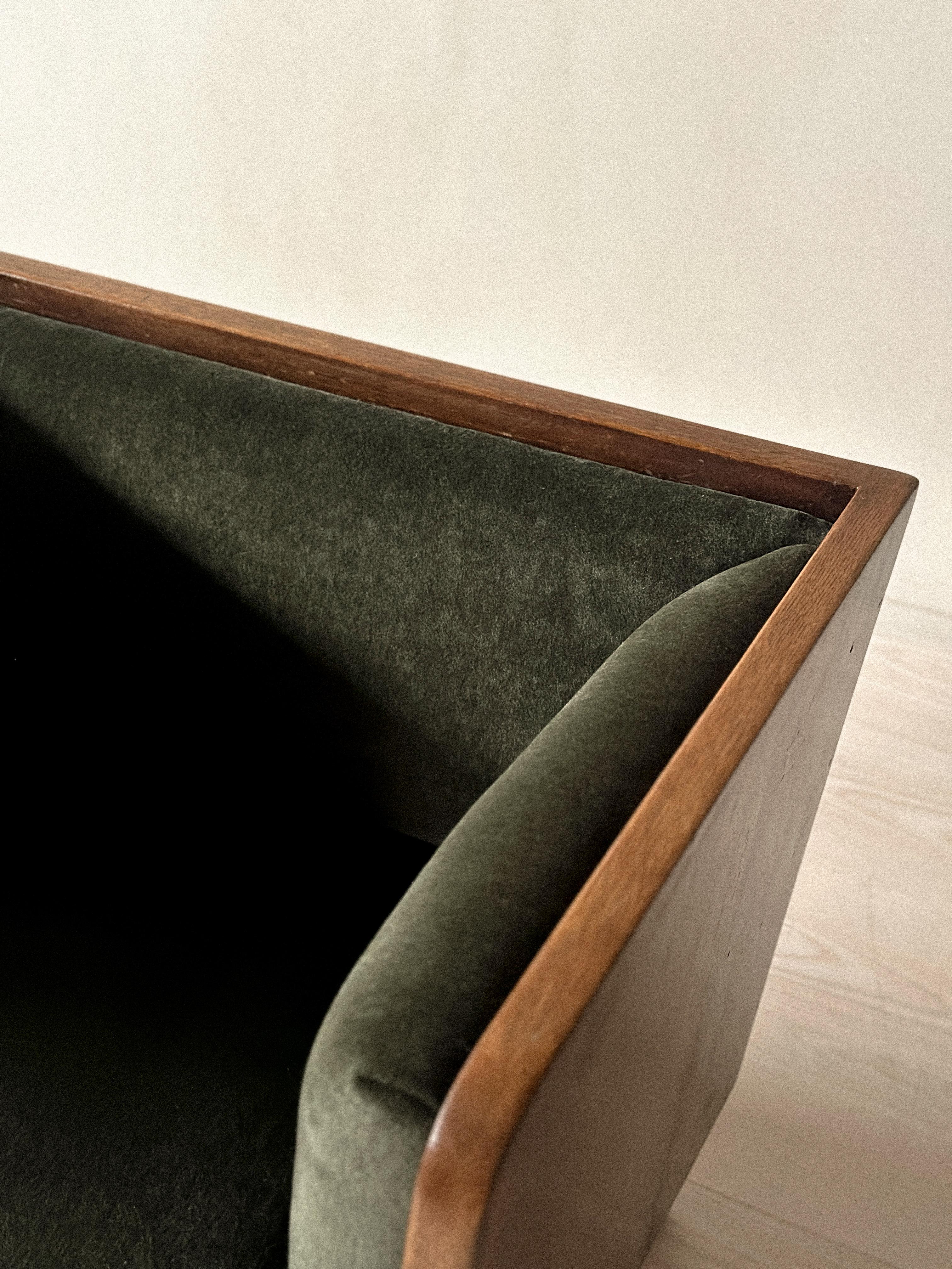 Paire de fauteuils Art Deco en Oak & Greene Greene, Norvège, années 1930 en vente 7